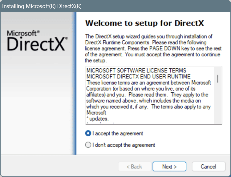 install DirectX End-User Runtime Web Installer to fix d3dx9_32.dll