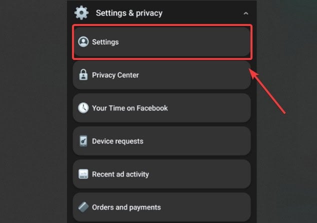 how to clear cache on facebook