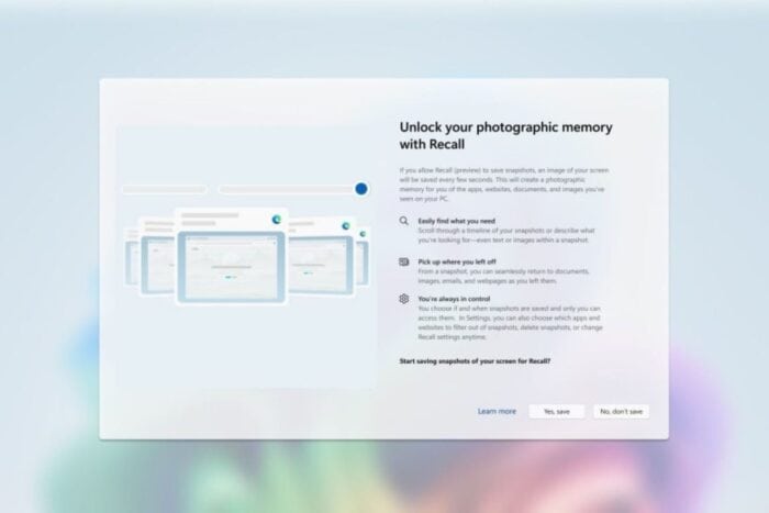 Microsoft Recall raises concerns about its potential privacy issues