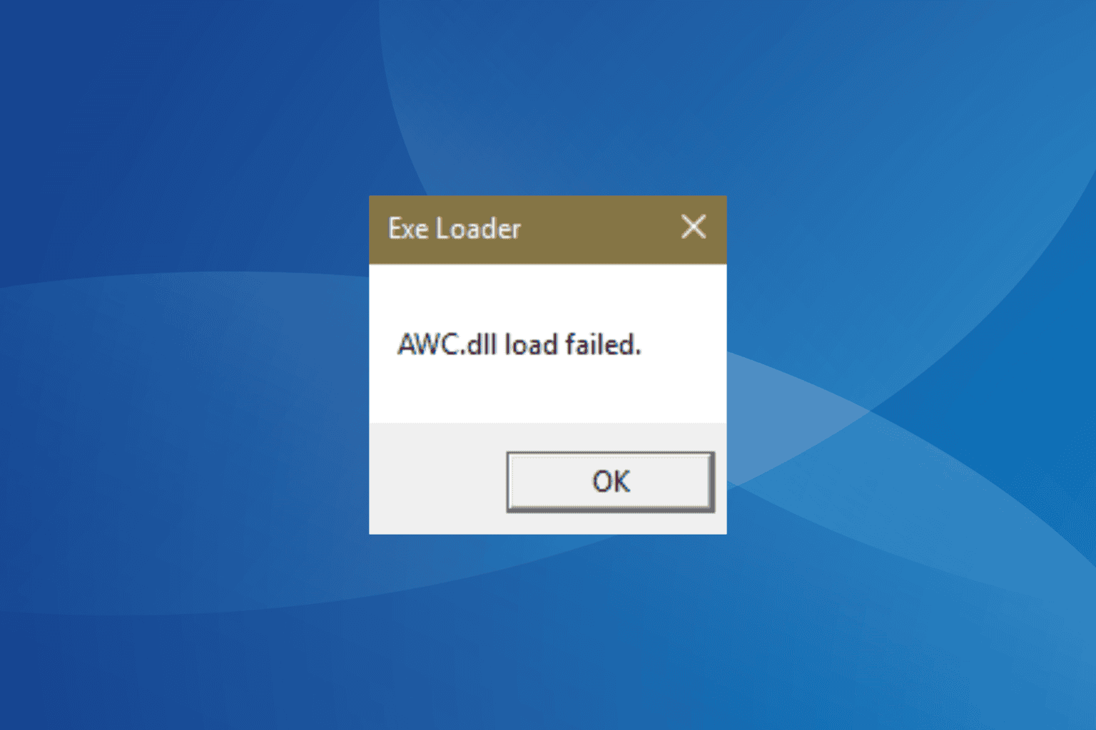 awc.dll load failed