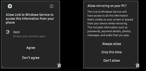 Phone Link Error Code 256