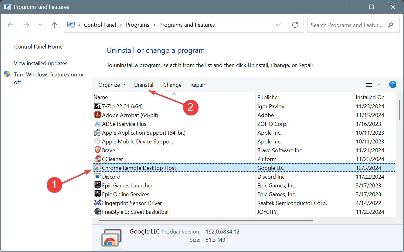 reinstall to fix chrome remote desktop no sound