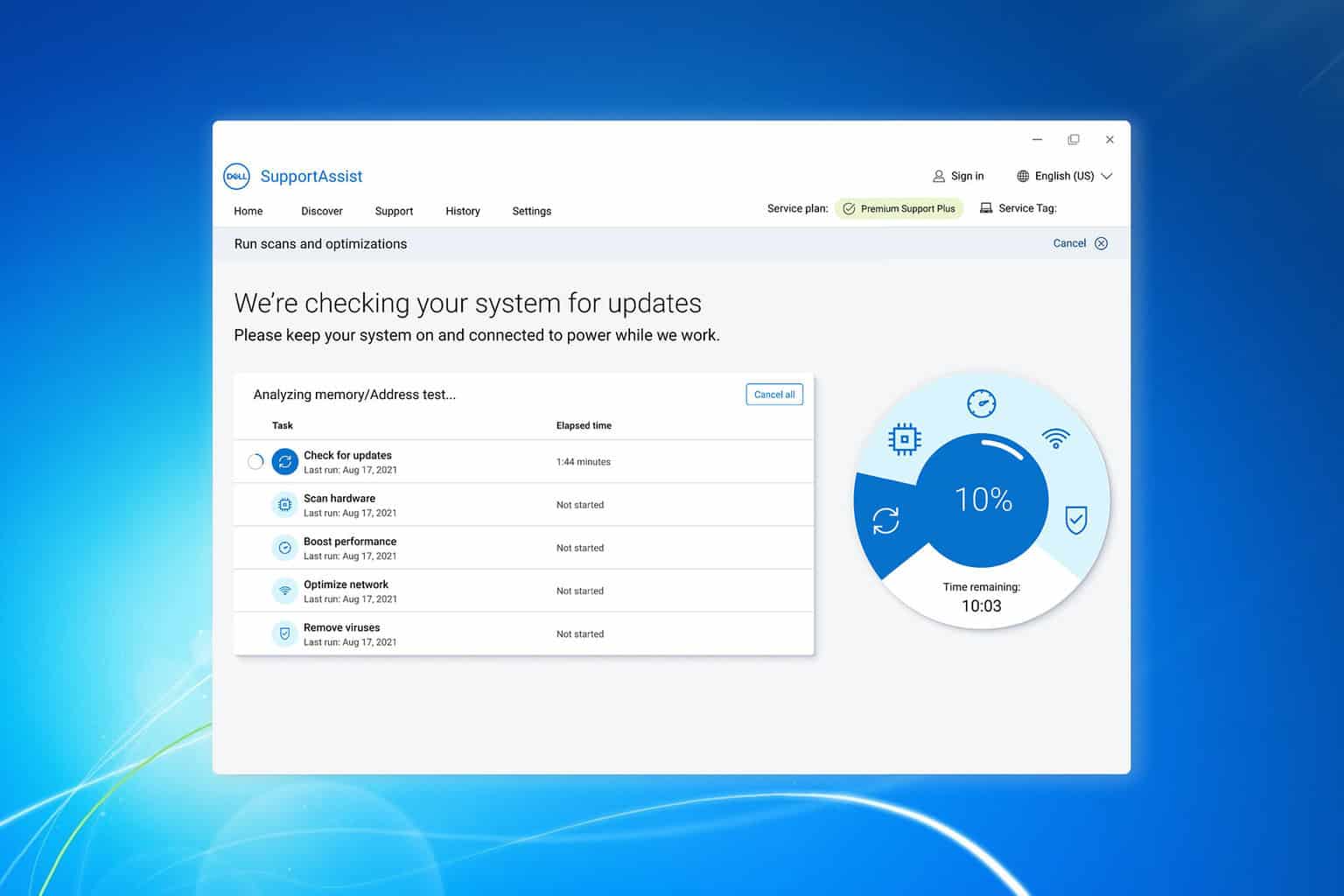 dell supportassist for windows 7