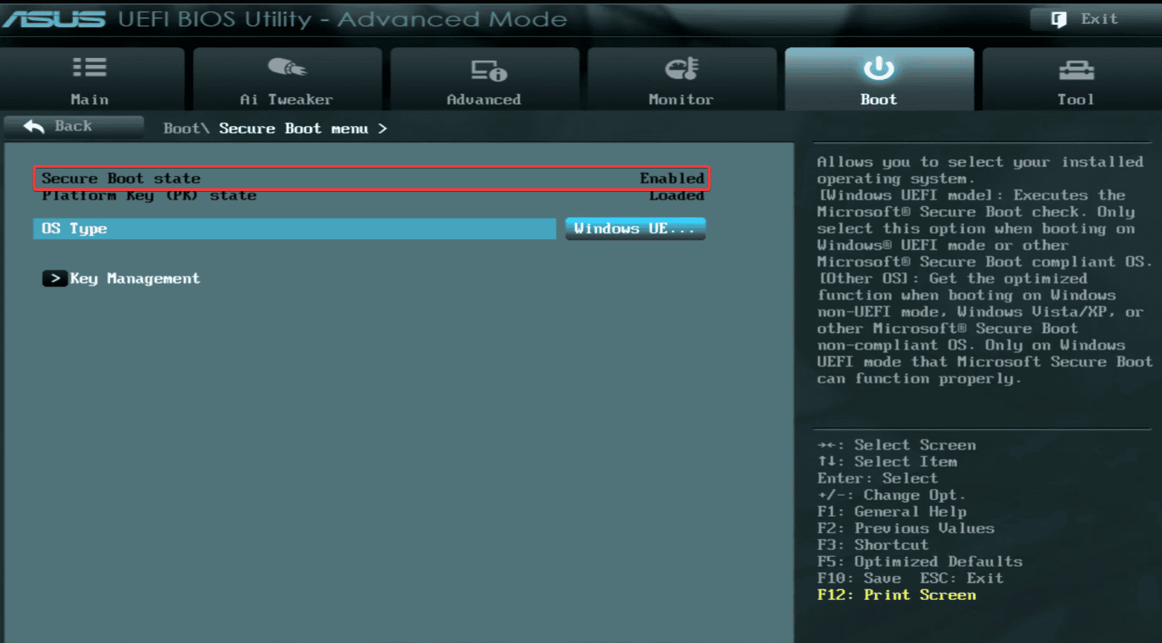 disable secure boot to fix dell supportassist keeps popping up