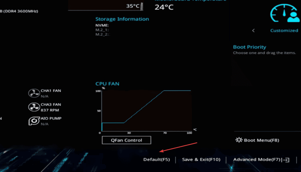 BIOS-reset to fix ERROR_ACPI_ERROR