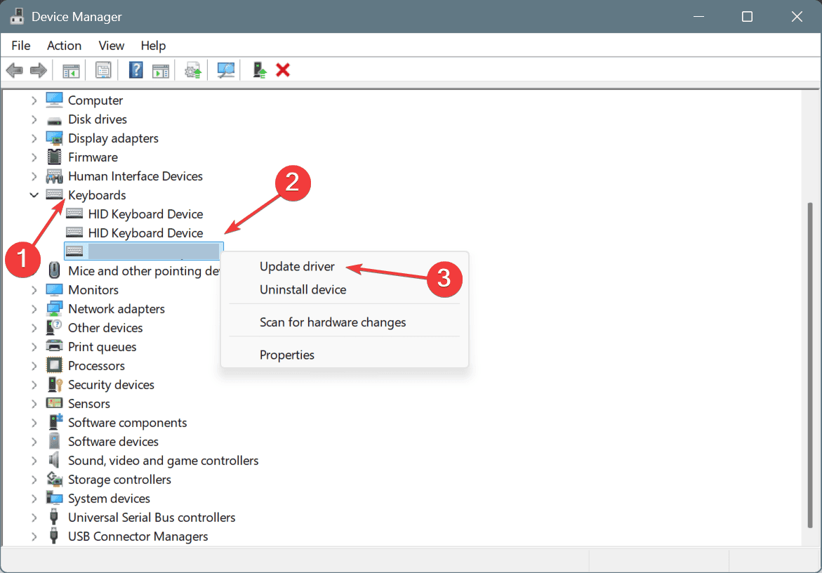 update driver to fix chrome remote desktop keyboard not working