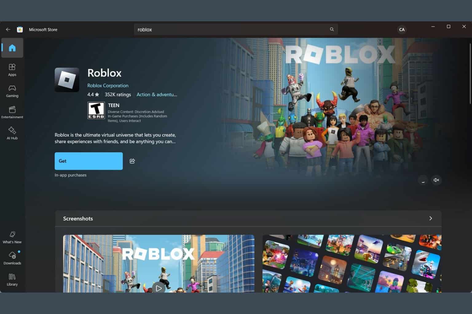 Windows 11 ARM users have problems running Roblox