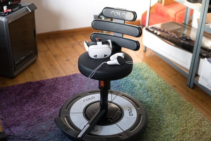 Review of RotoVR rotating VR chair