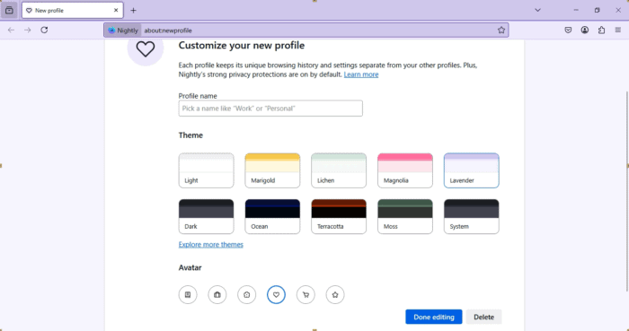 Firefox now lets you create and switch profiles like Chrome