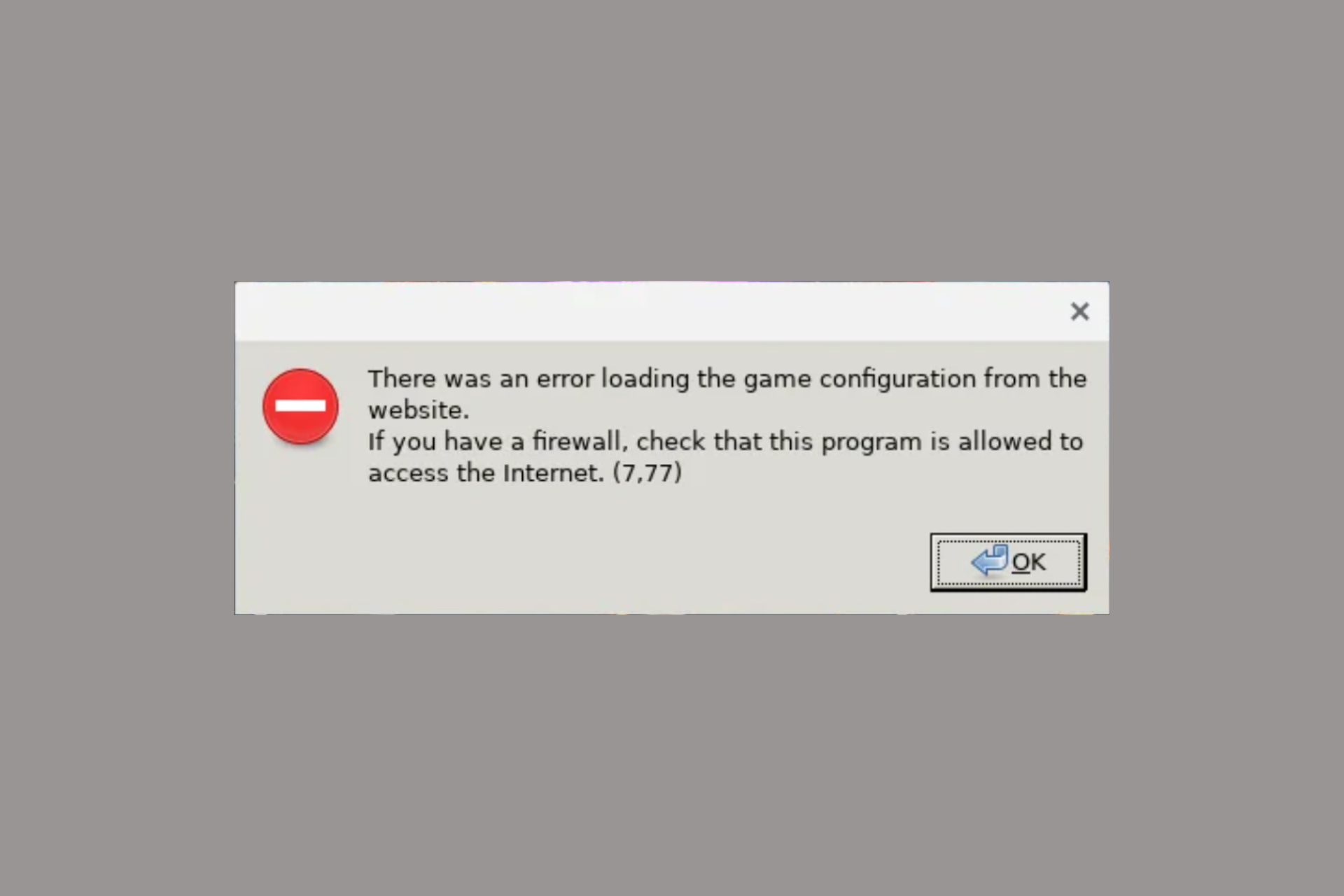 How to fix the Jagex Launcher error 7.7