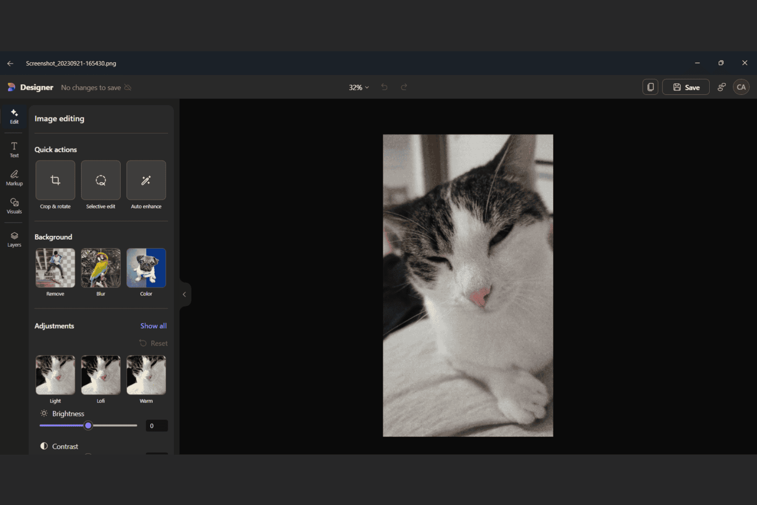 Microsoft included Designer in Photos and Microsoft 365 Copilot apps