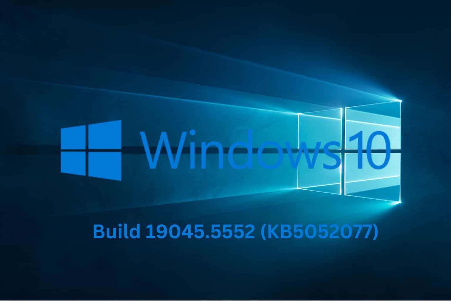 Microsoft releases the Windows 10 Build 19045.5552 KB5052077 for insiders