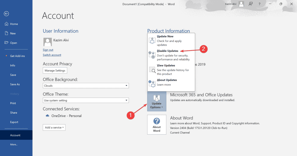 5 ways to turn off and remove copilot in word windows mac 