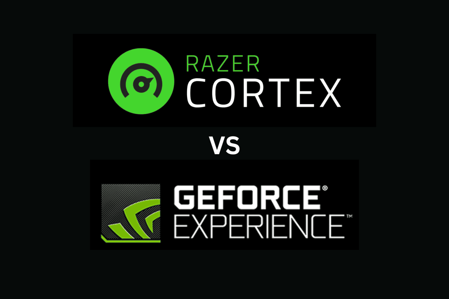 razer cortex vs geforce experience comparison