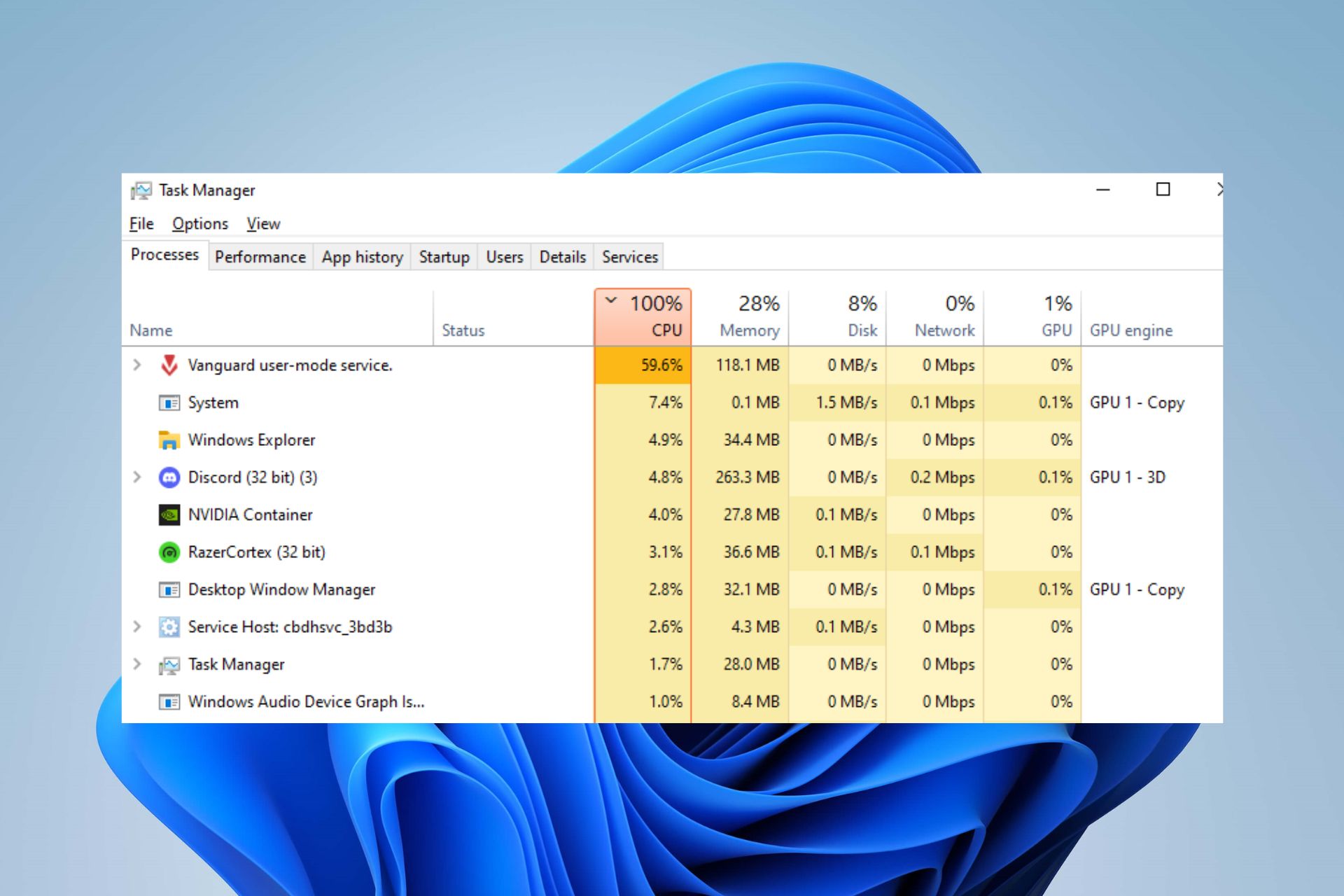 Valorant com alto uso da CPU: como diminuir se chegar a 100%