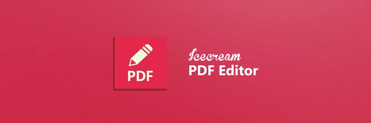 Icecream PDF Editor Banner