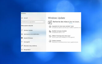 bogues mises à jour Windows 10