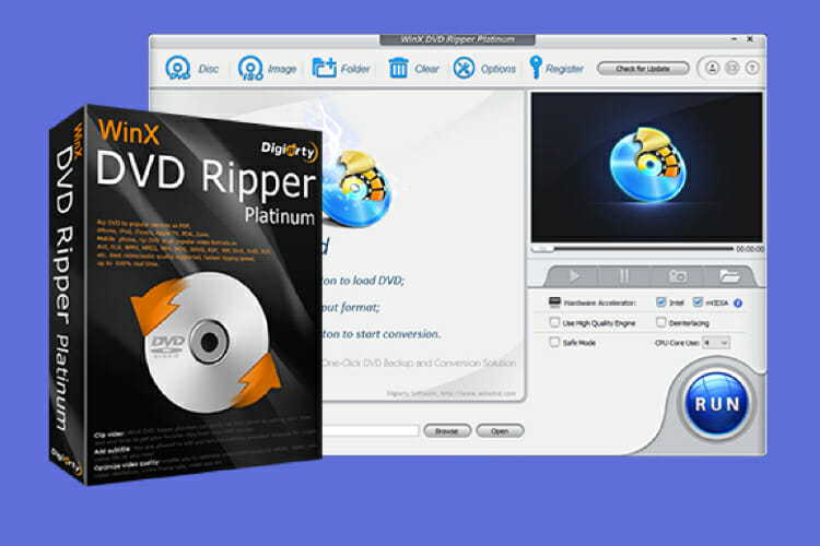 WinX DVD Ripper Platinum banner