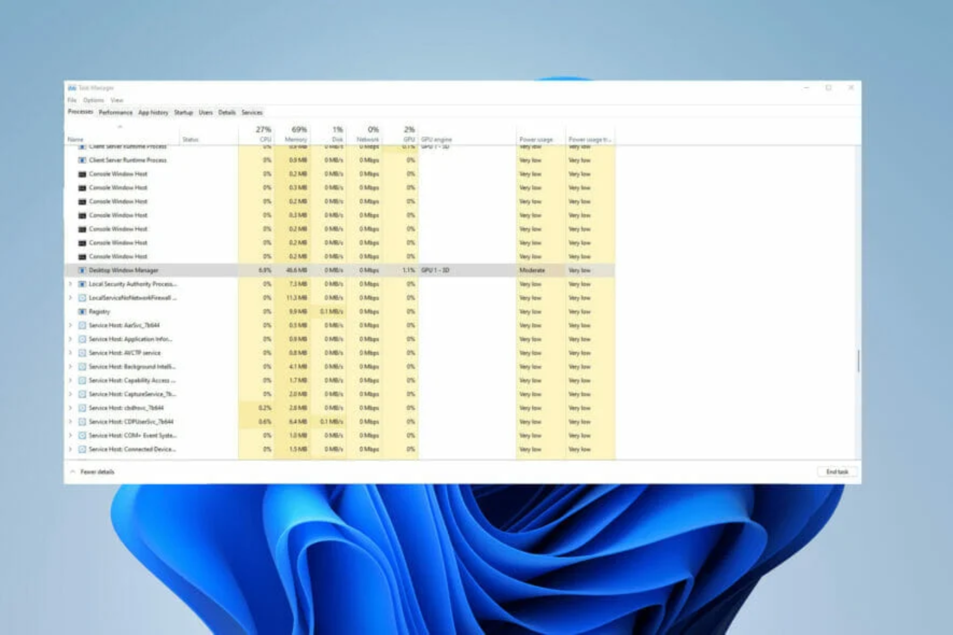 desktop window manager gpu alto