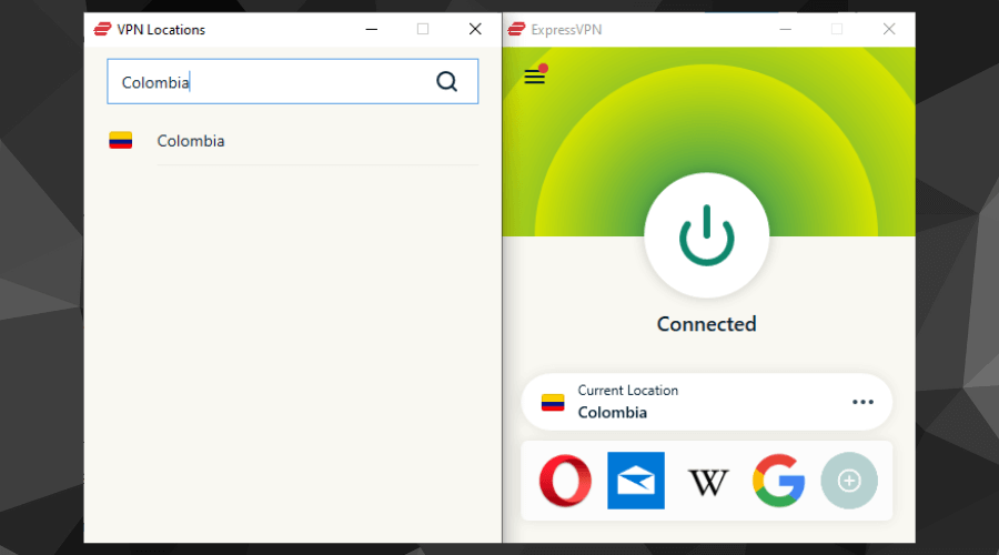 servidores-colombia-en-expressVPN
