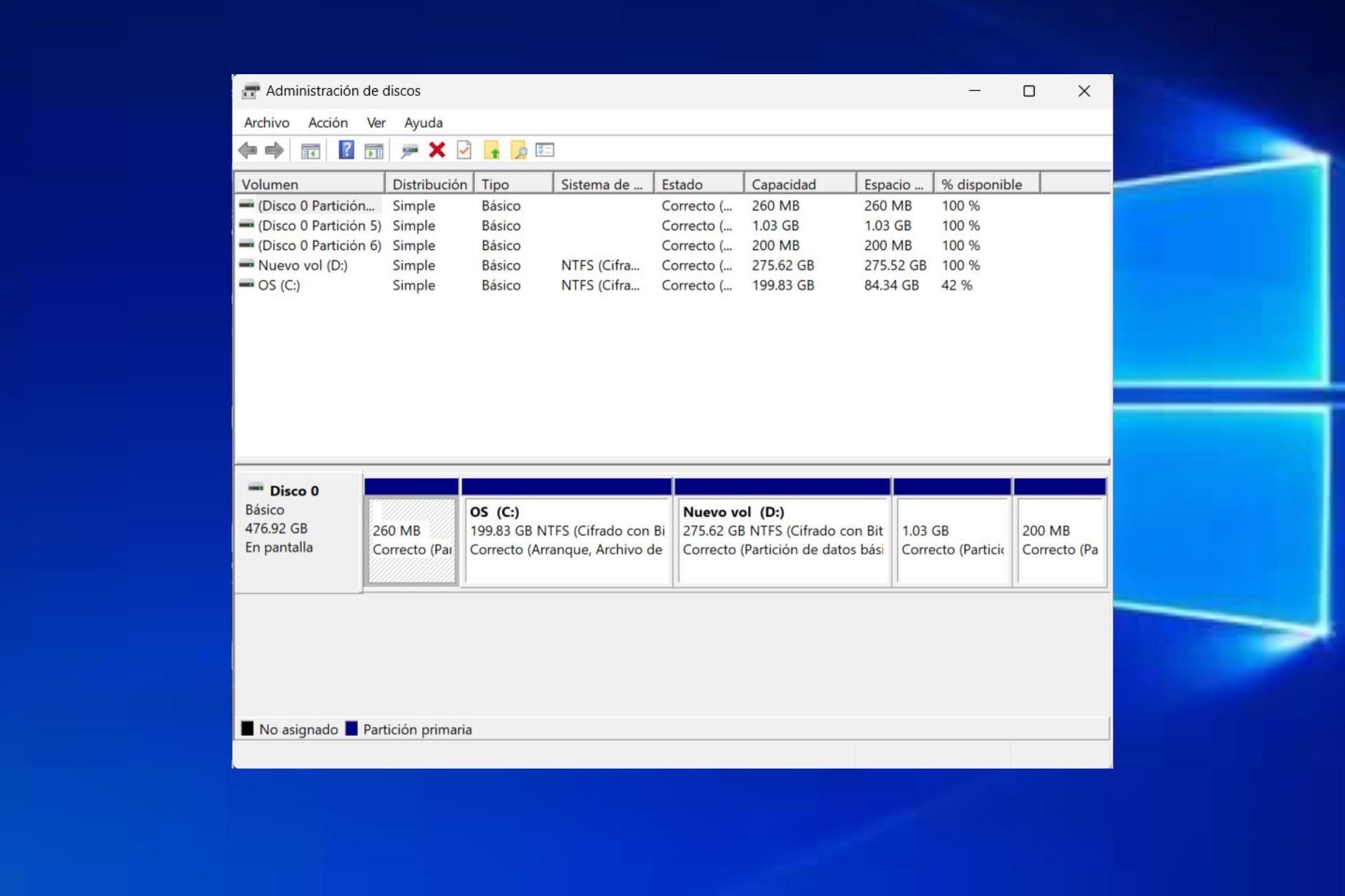 Cómo Abrir El Administrador De Discos En Windows 10 Guía 6502
