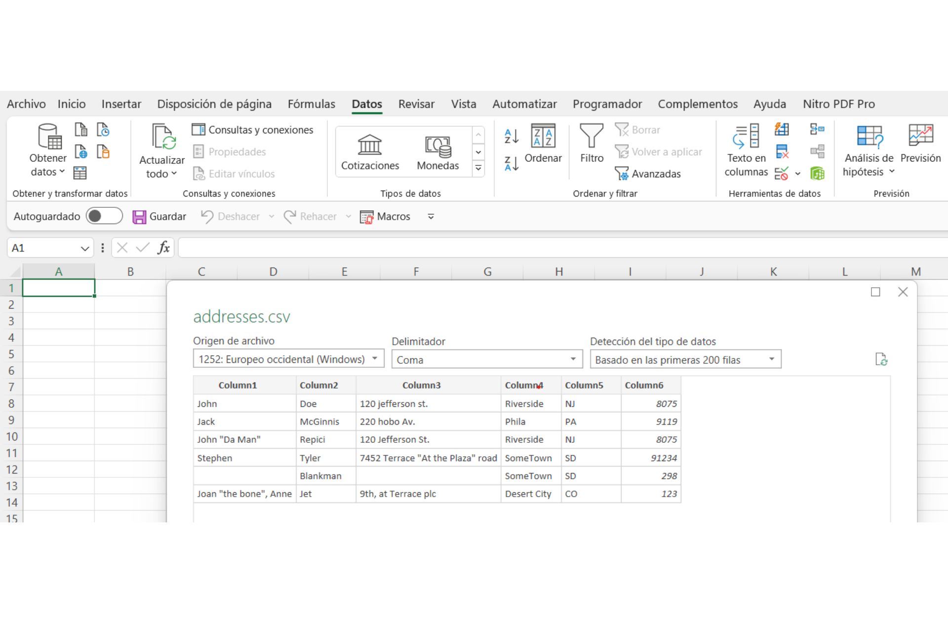 Guía para Convertir Tus Datos de Formato CSV a Excel
