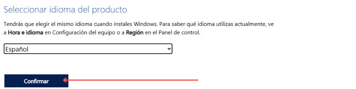 descargar windows en español