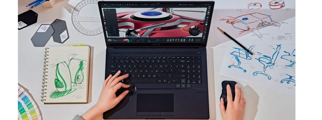 Asus ProArt StudioBook Pro 16 OLED.