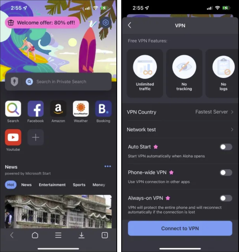 I Migliori Browser con VPN Integrata [PC, Android, iOS]