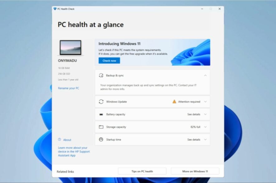 PC Health Check